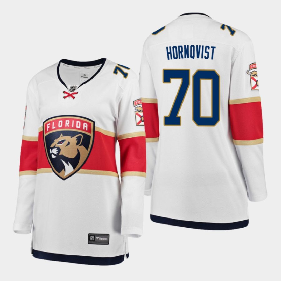 women panthers patric hornqvist white 2020 21 away breakaway player jersey