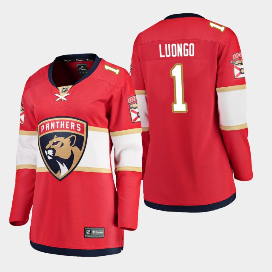 women panthers roberto luongo home breakaway player jersey