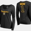 women penguins mothers day number 1 mom long sleeve t shirt