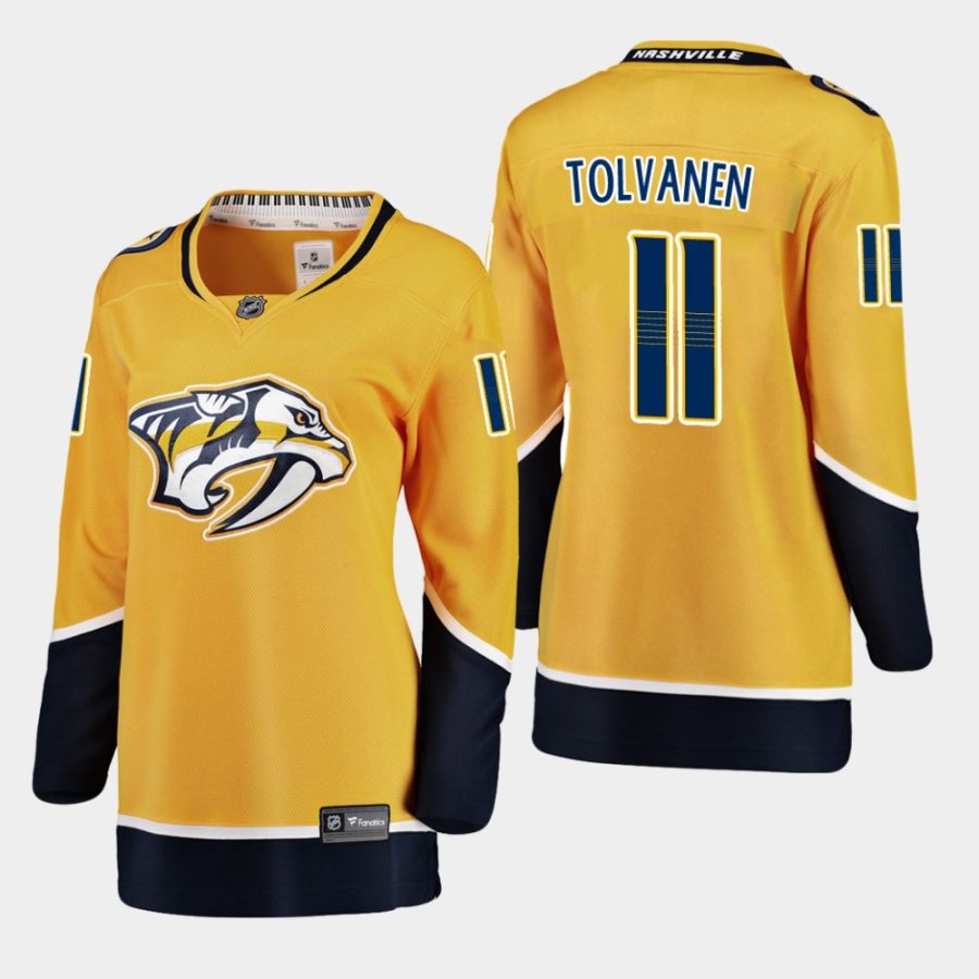 women predators eeli tolvanen home breakaway player jersey