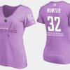 women retired capitals dale hunter fights cancer purple t shirt