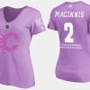 women retired flames al macinnis fights cancer purple t shirt