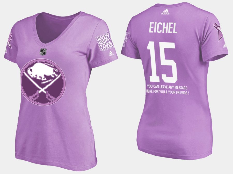 women sabres jack eichel fights cancer purple t shirt