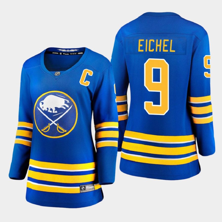 women sabres jack eichel royal home premier breakaway jersey