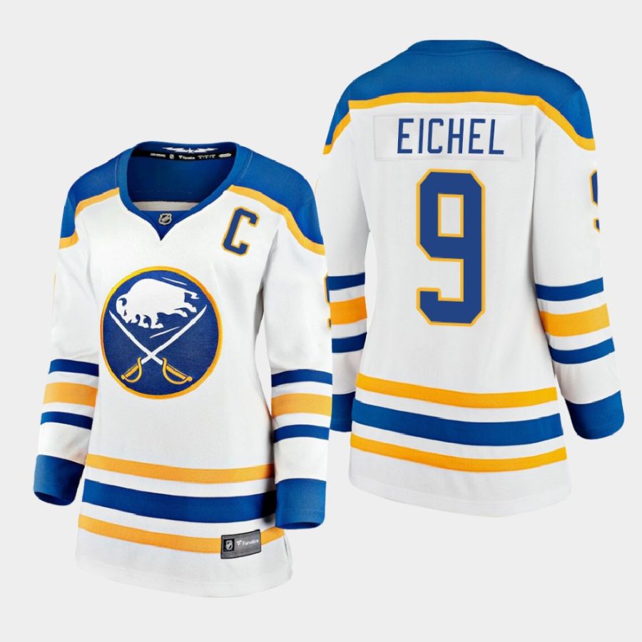 women sabres jack eichel white away premier breakaway jersey