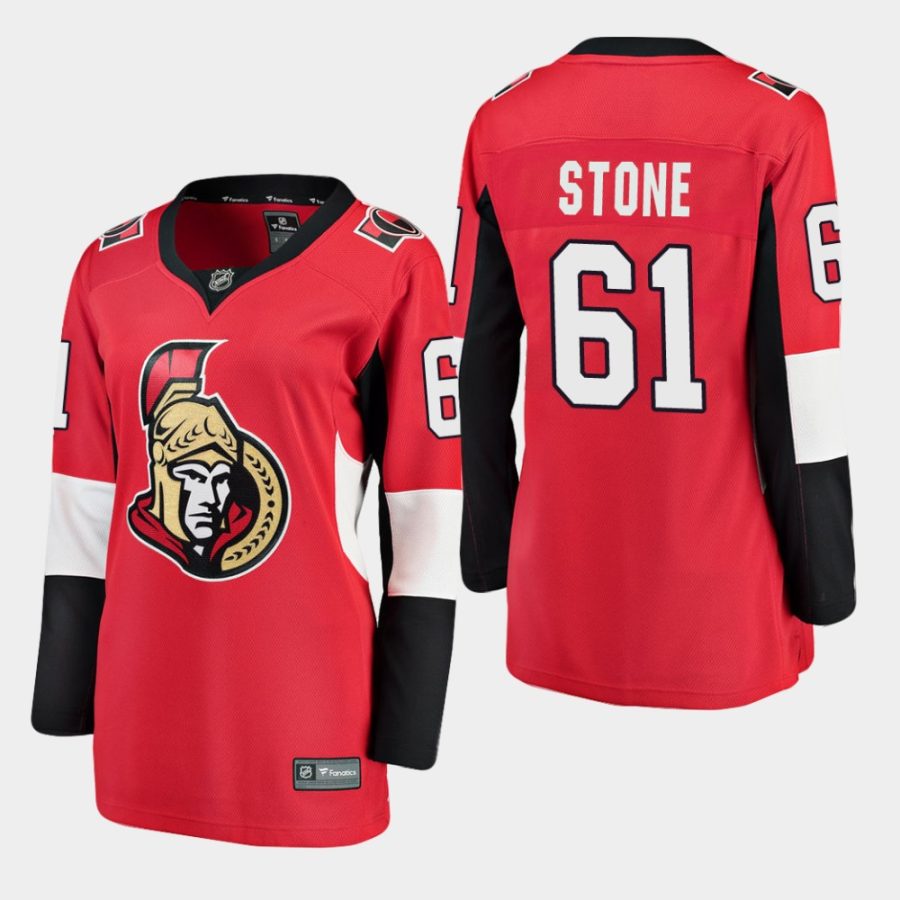 women senators mark stone home breakaway player jersey