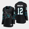 women sharks patrick marleau black 2020 21 alternate breakaway player jersey