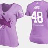 women sharks tomas hertl fights cancer purple t shirt