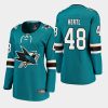 women sharks tomas hertl home breakaway player jersey