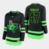 women stars alexander radulov black alternate blackout premier breakaway jersey