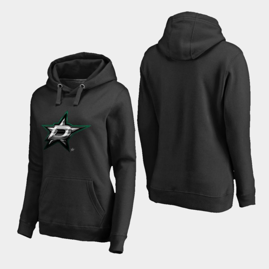 women stars black midnight mascot primary hoodie