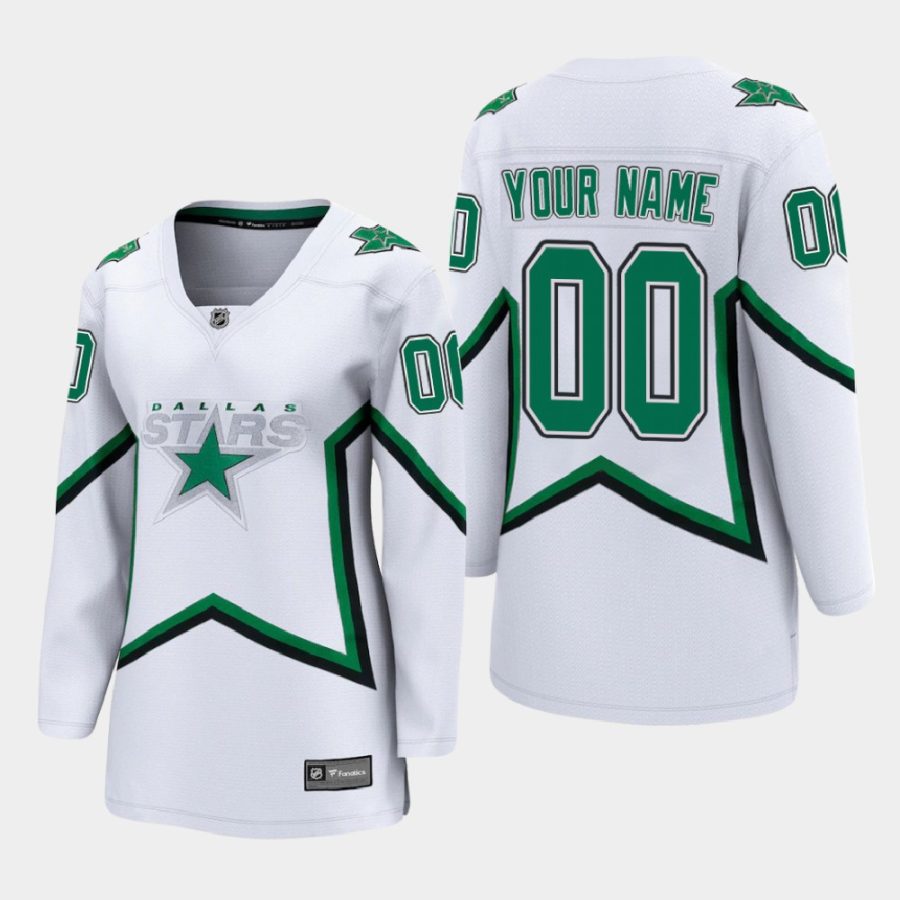 women stars custom white 2021 special edition jersey