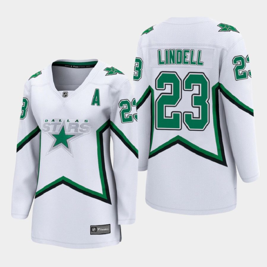 women stars esa lindell white 2021 special edition jersey