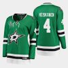 women stars miro heiskanen green 2020 stanley cup final home breakaway player jersey