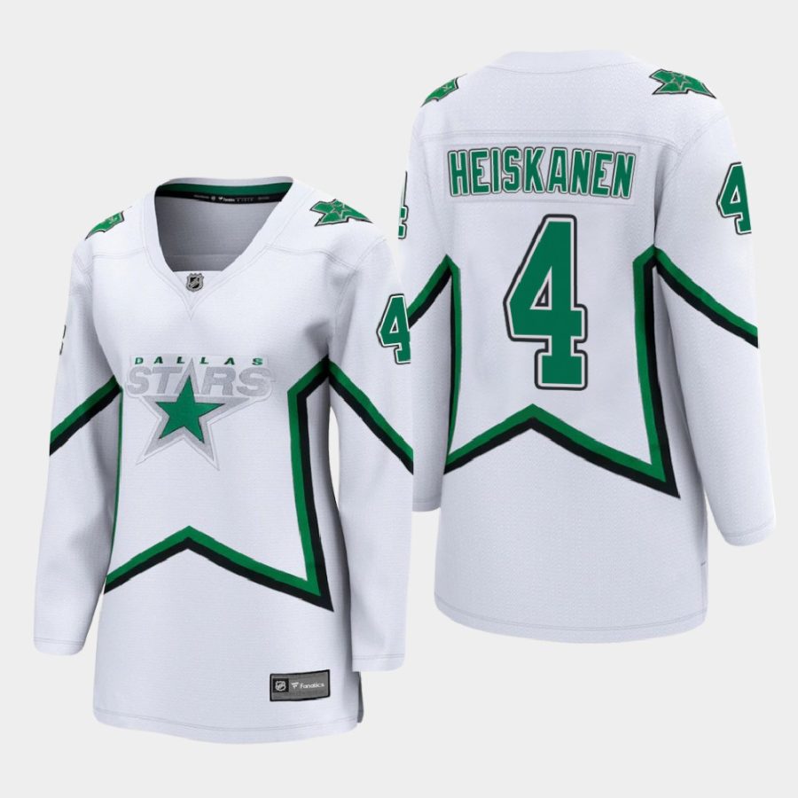 women stars miro heiskanen white 2021 special edition jersey