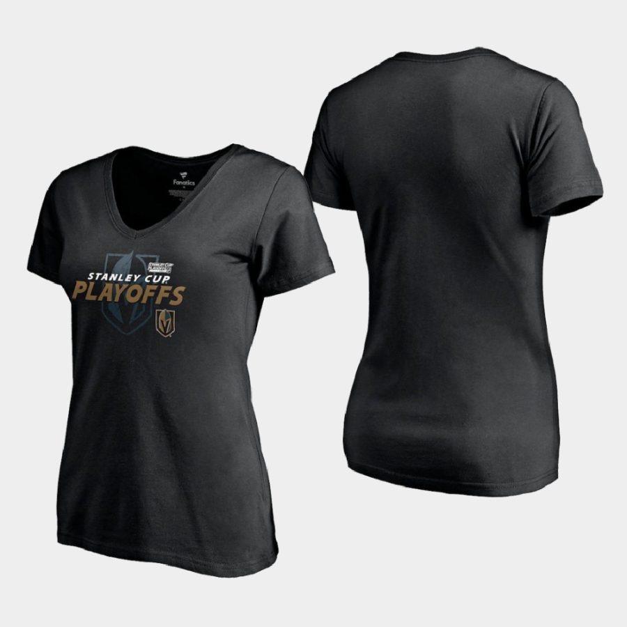 women vegas golden knights 2021 stanley cup playoffs black turnover t shirt