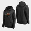 women wild black midnight mascot primary hoodie