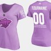 women wild custom fights cancer purple t shirt