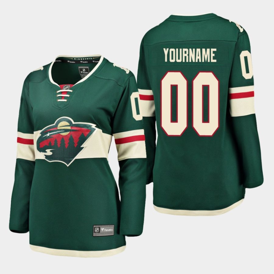 women wild custom home breakaway player jersey