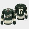 women wild marcus foligno alternate premier green jersey