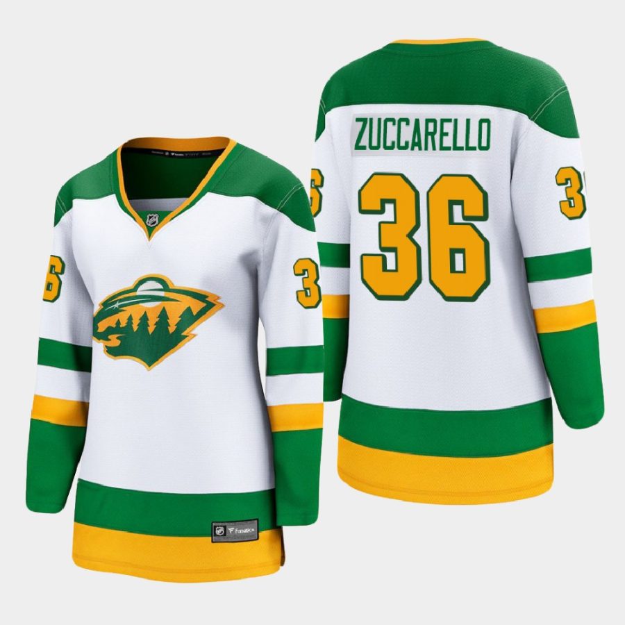 women wild mats zuccarello white 2021 special edition jersey