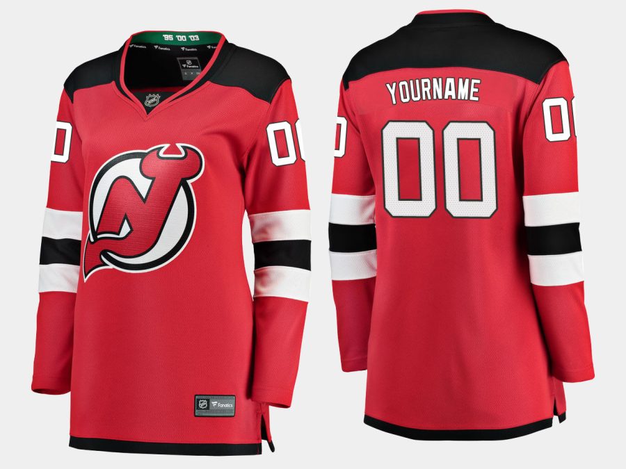 womendevils custom home breakaway player jersey