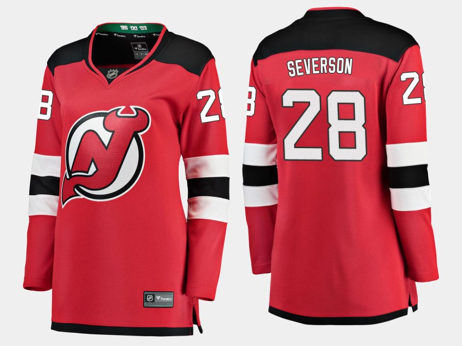 womendevils damon severson home breakaway player jersey