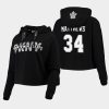 womens auston matthews maple leafs black dkny x nhl nancy pullover hoodie