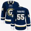 womens blues colton parayko navy blue alternate premier jersey