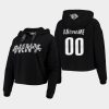 womens custom predators black dkny x nhl nancy pullover hoodie