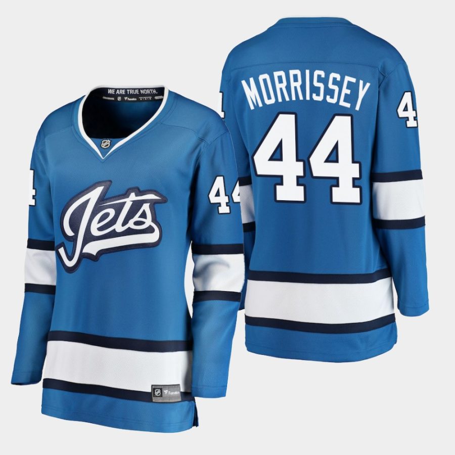 womens jets josh morrissey 2018 19 alternate fanatics breakaway player jerseyblue