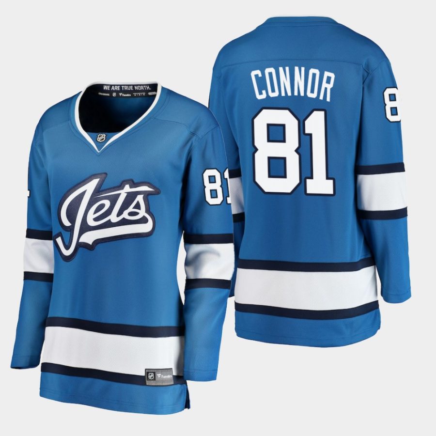 womens jets kyle connor 2018 19 alternate fanatics branded breakaway jerseyblue