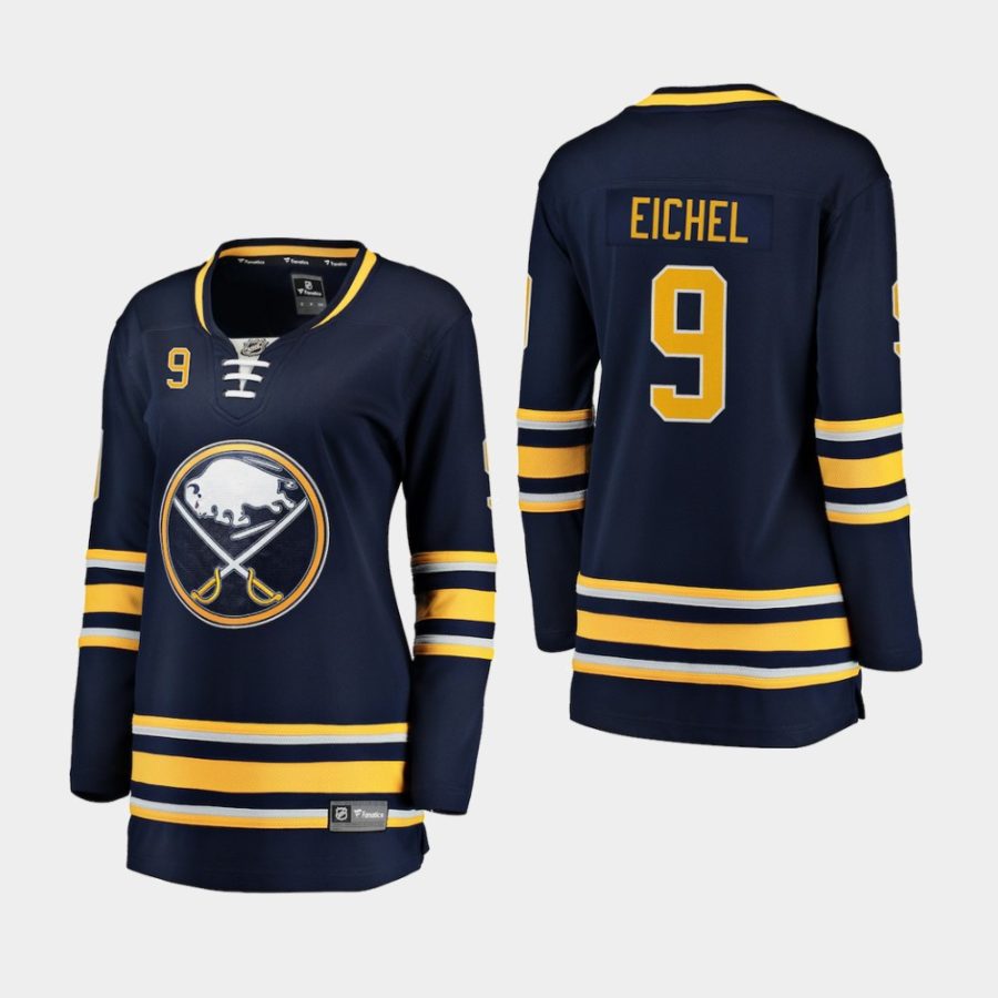 womens sabres jack eichel home breakaway player navy jersey