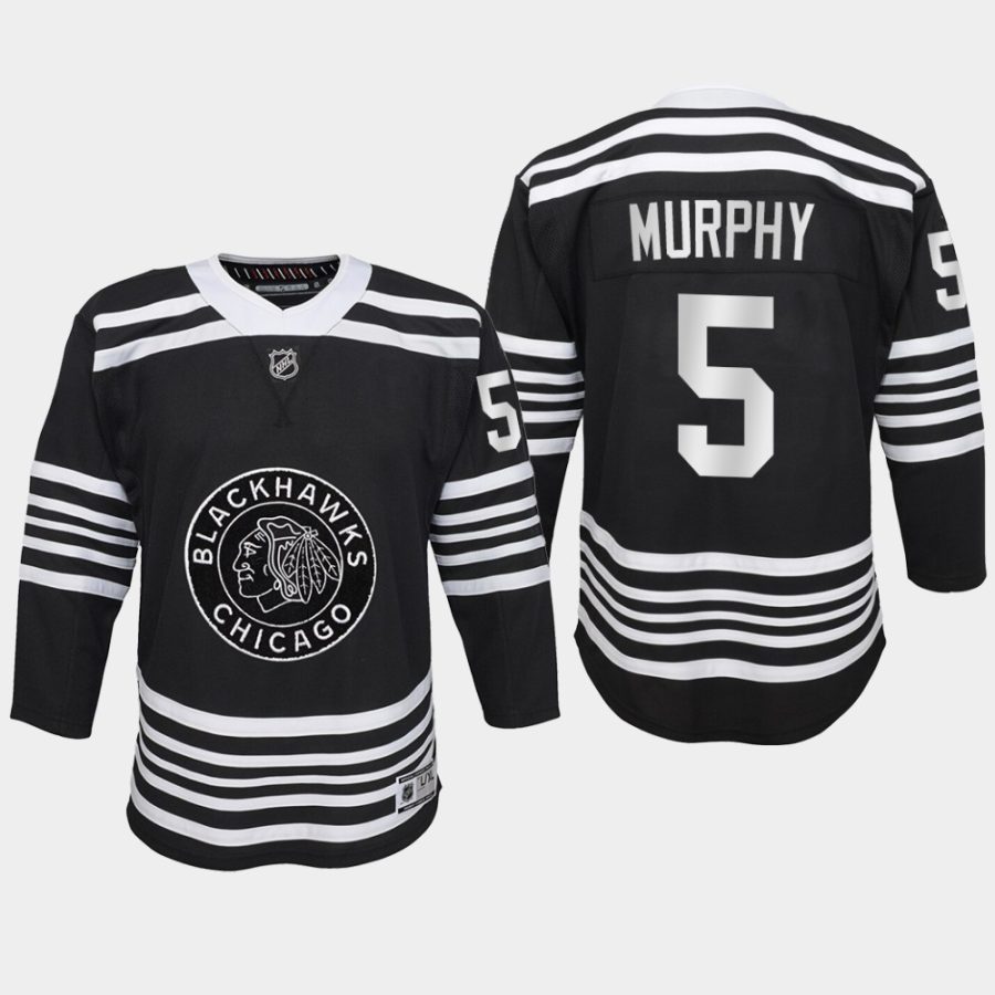 youth blackhawks connor murphy alternate premier player jersey