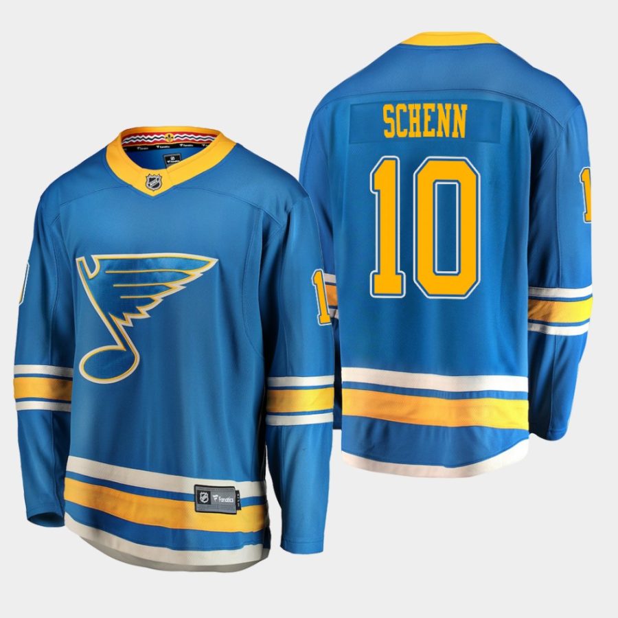 youth blues brayden schenn alternate breakaway player jersey