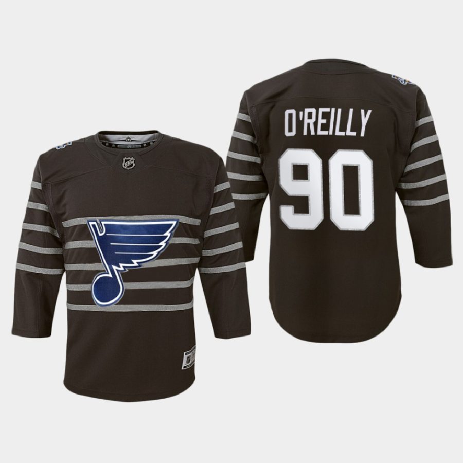 youth blues ryan oreilly gray 2020 nhl all star game premier player jersey