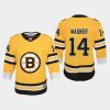 youth bruins chris wagner gold 2020 21 reverse retro replica jersey