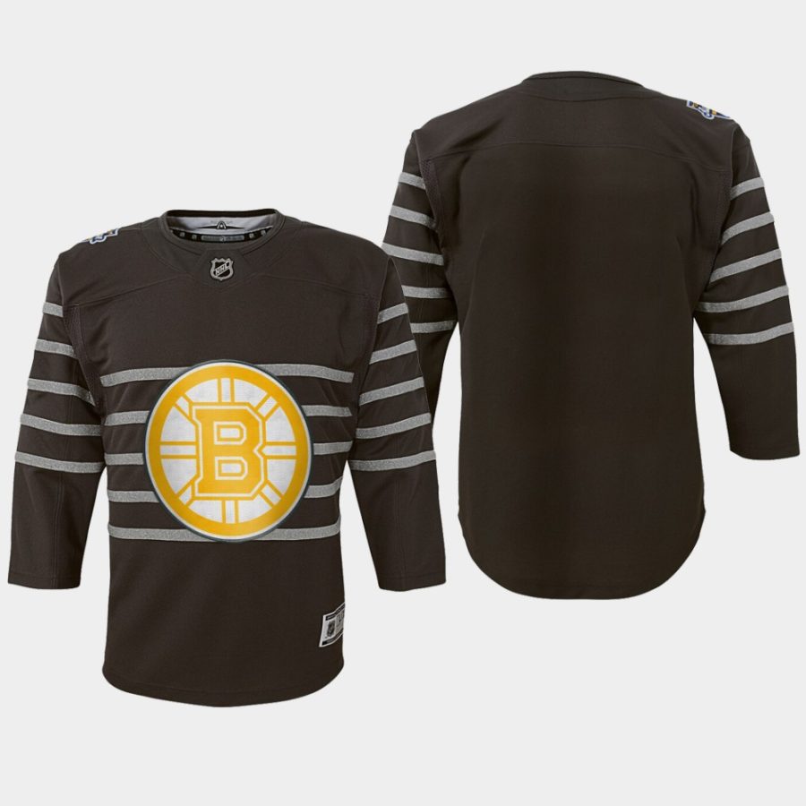 youth bruins gray 2020 nhl all star game premier jersey