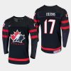 youth canada team dylan cozens 2019 iihf world u18 championship black player jersey