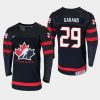 youth canada team dylan garand 2019 iihf world u18 championship black player jersey