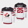 youth canada team jacob perreault 2019 iihf world u18 championship white player jersey