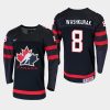 youth canada team keean washkurak 2019 iihf world u18 championship black player jersey