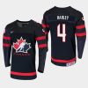 youth canada team thomas harley 2019 iihf world u18 championship black player jersey