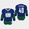 youth canucks elias pettersson alternate premier jersey