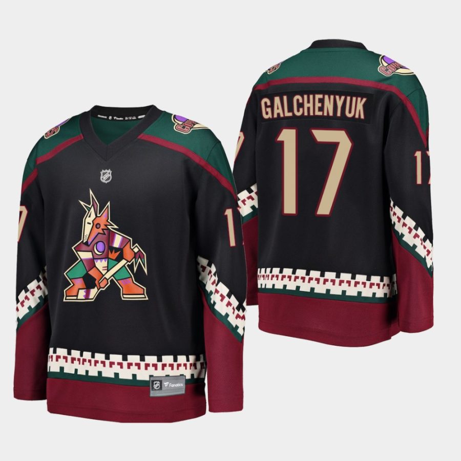 youth coyotes alex galchenyuk 2018 alternate breakaway fanatics jerseyblack