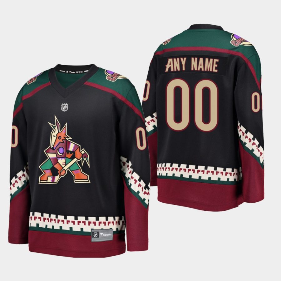 youth coyotes custom 2018 alternate breakaway fanatics jerseyblack