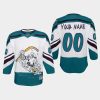 youth ducks custom white 2021 special edition jersey