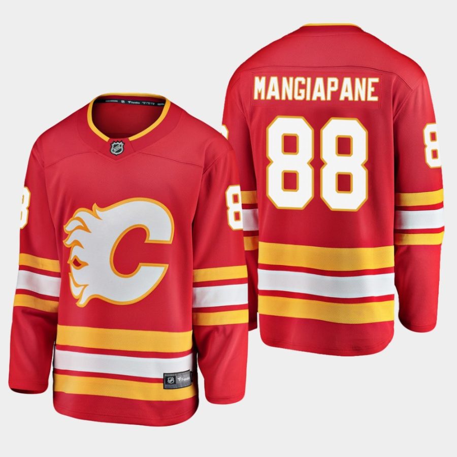 youth flames andrew mangiapane alternate breakaway player jersey