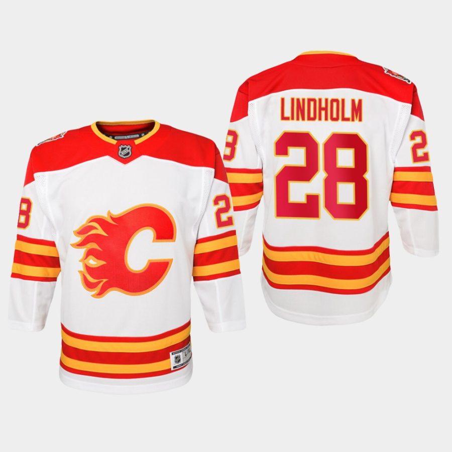 youth flames elias lindholm 2019 heritage classic premier jersey