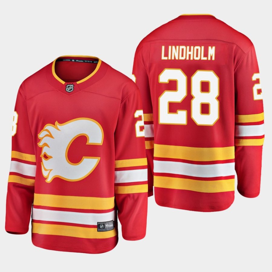 youth flames elias lindholm alternate breakaway player jersey